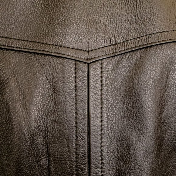 Reed Sportswear Brown Leather Jacket (NWOT) - Picture 8 of 15